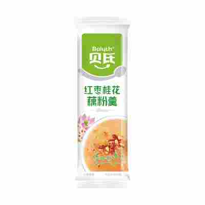 红枣桂花藕粉羹