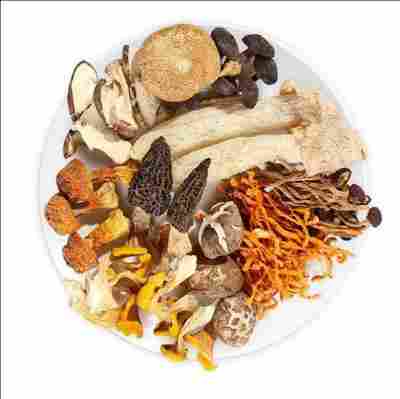 正宗云南九彩菌汤包50g特产羊肚菌 茶树菇香菇竹荪虫花干货煲汤包