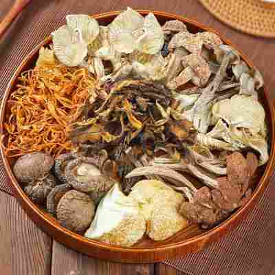 宏福山珍菌菇煲汤食材100g姬松茸干货批发 菌汤包