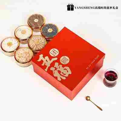 人参鹿茸铁皮石斛灵芝传统滋补品节日礼品回礼高档商务礼盒批发