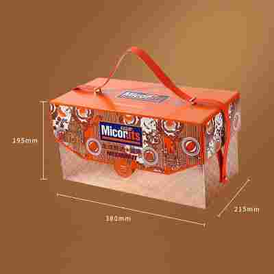 美荻斯高奢零食送礼食品实用送长辈孕妇坚果礼盒 盛果1720g