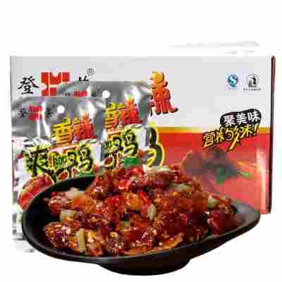 重庆风味香辣爽牛肉20g/包 麻辣牛肉干豆制品爽口鸡爽辣零食