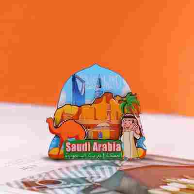 跨境冰箱贴韩国日本冰箱贴伴手礼文创工艺品木质冰箱贴创意纪念品