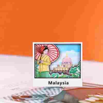 跨境冰箱贴韩国日本冰箱贴伴手礼文创工艺品木质冰箱贴创意纪念品