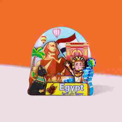 跨境冰箱贴韩国日本冰箱贴伴手礼文创工艺品木质冰箱贴创意纪念品