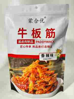 牛板筋条香辣味250g/袋