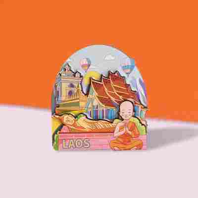 跨境冰箱贴韩国日本冰箱贴伴手礼文创工艺品木质冰箱贴创意纪念品