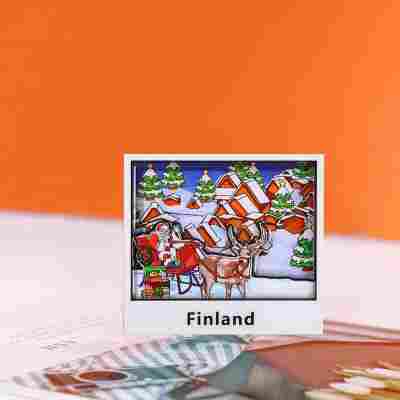 跨境冰箱贴韩国日本冰箱贴伴手礼文创工艺品木质冰箱贴创意纪念品