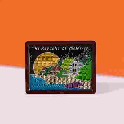 跨境冰箱贴韩国日本冰箱贴伴手礼文创工艺品木质冰箱贴创意纪念品