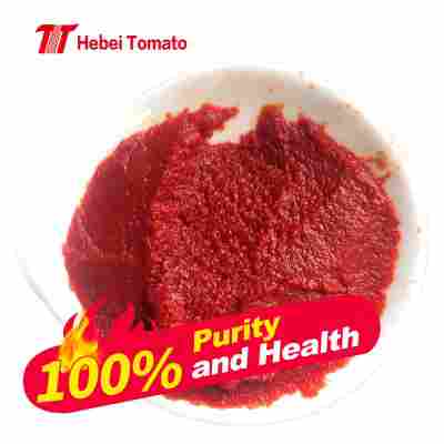 工厂直供袋装番茄酱50克56克70克番茄膏28-30%浓度OEM源西红柿酱