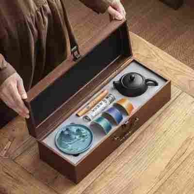 国潮文创故宫茶具礼品套装送长辈领导伴手礼商务企业年会实用礼物