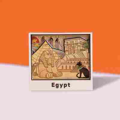 跨境冰箱贴韩国日本冰箱贴伴手礼文创工艺品木质冰箱贴创意纪念品