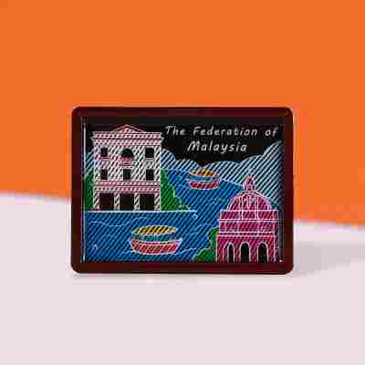 跨境冰箱贴韩国日本冰箱贴伴手礼文创工艺品木质冰箱贴创意纪念品