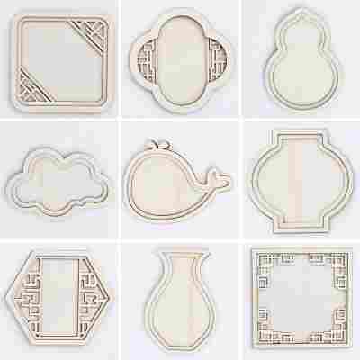 苗银仿宋锦冰箱贴diy材料包中秋节亲子手工活动织锦文创沙龙团建