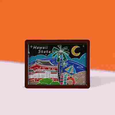 跨境冰箱贴韩国日本冰箱贴伴手礼文创工艺品木质冰箱贴创意纪念品