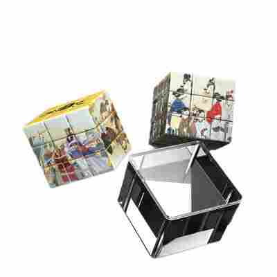 昭竹创意小礼品印文创产品DIY周边来图logo圣诞礼物照片魔方纪念