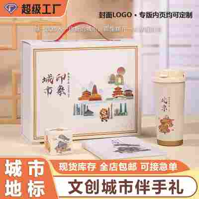 创意文创城市伴手礼印制文旅活动冰箱贴礼物定制商务礼品印logo