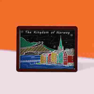 跨境冰箱贴韩国日本冰箱贴伴手礼文创工艺品木质冰箱贴创意纪念品